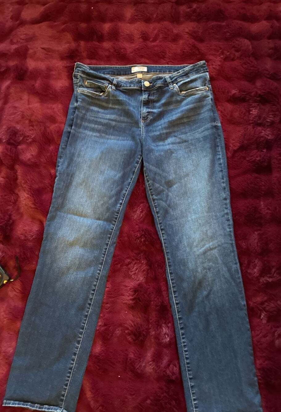 KUT from the Kloth Catherine Boyfriend Jeans Sz 16 A559